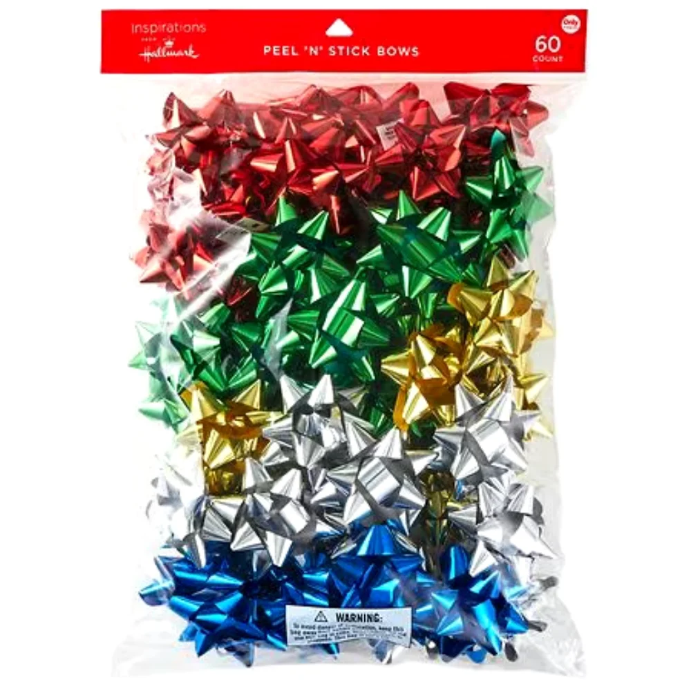 Hallmark Gift Bows, Assorted 60ea